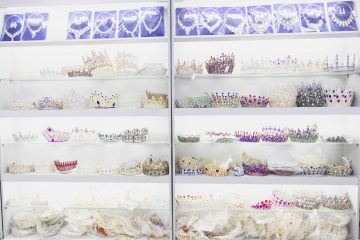 24 Showroom full of tiaras and crowns